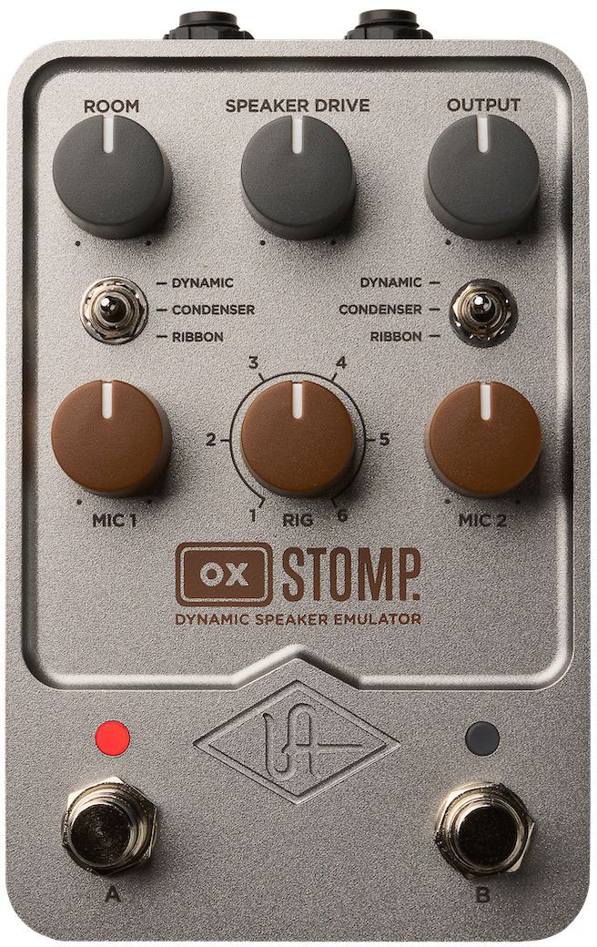 UNIVERSAL AUDIO UAFX OX STOMP DYNAMIC SPEAKER