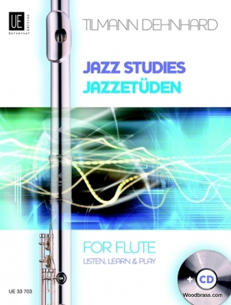 UNIVERSAL EDITION DEHNHARD T. - JAZZ STUDIES - FLUTE + CD
