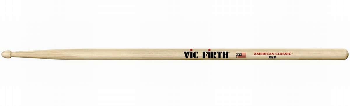 VIC FIRTH AMERICAN CLASSIC HICKORY X8D DRUMSTICKS