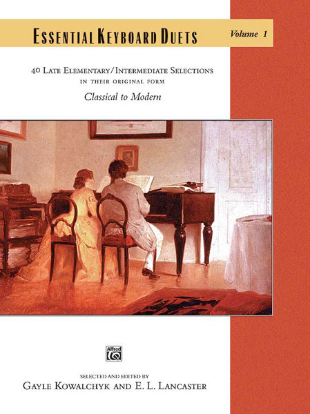 ALFRED PUBLISHING KOWALCHYK AND LANCASTER - ESSENTIAL KEYBOARD DUETS VOLUME 1 - PIANO DUET