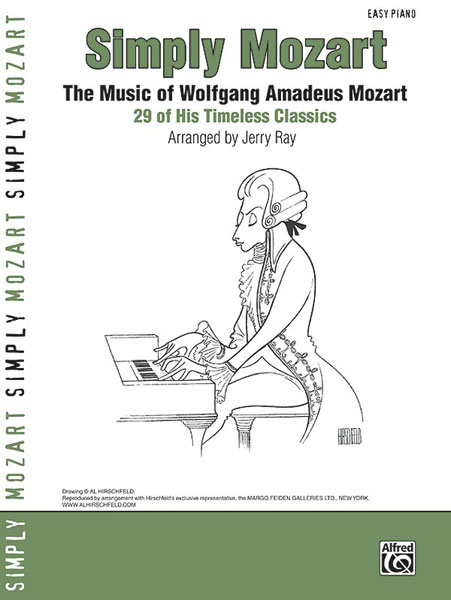 ALFRED PUBLISHING MOZART WOLFGANG AMADEUS - SIMPLY MOZART EASY PIANO - PIANO SOLO