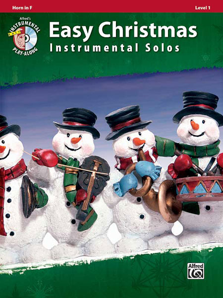 ALFRED PUBLISHING EASY CHRISTMAS INSTRUMENTAL SOLOS + CD - FRENCH HORN SOLO