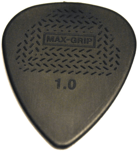 JIM DUNLOP ADU 449P100 - STANDARD MAX-GRIP PLAYERS PACK - 1,00 MM (BY 12)