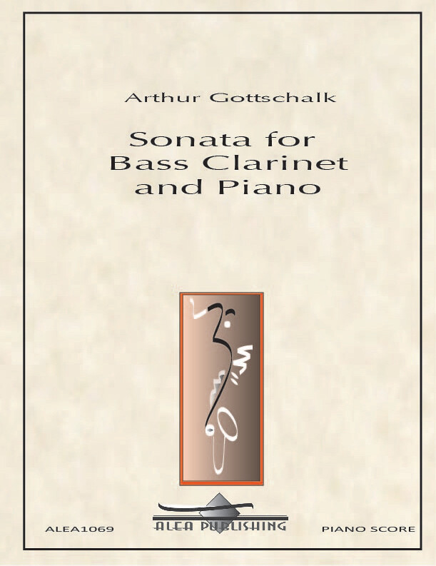 ALEA PUBLISHING GOTTSCHALK ARTHUR - SONATA FOR BASS CLARINET AND PIANO