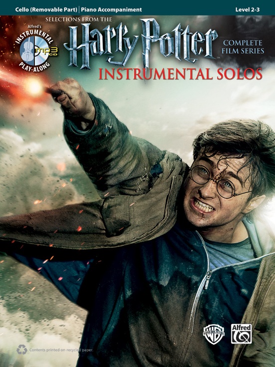 ALFRED PUBLISHING HARRY POTTER INSTRUMENTAL SOLOS FOR STRINGS - VIOLONCELLE
