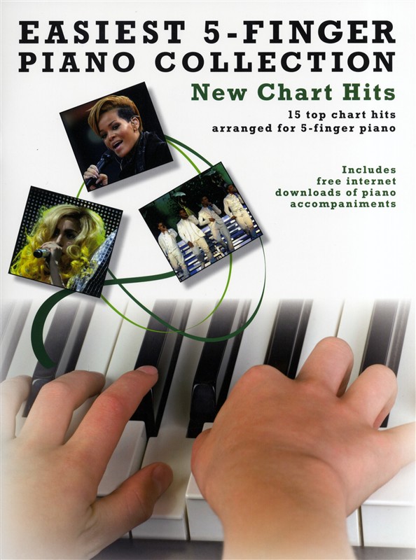 WISE PUBLICATIONS EASIEST 5 FINGER PIANO COLLECT NEW CHART - PIANO SOLO