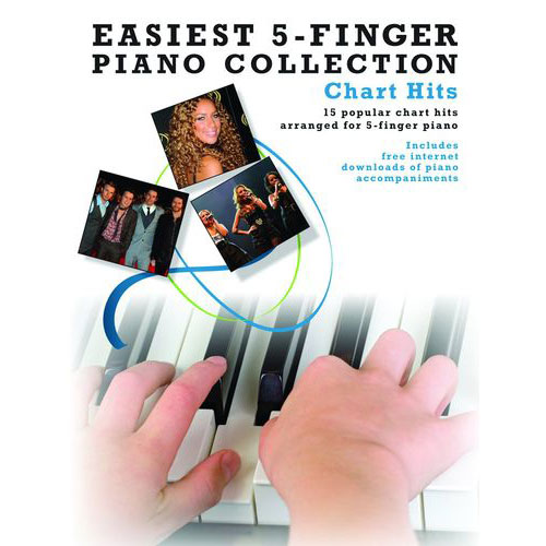 WISE PUBLICATIONS EASIEST 5-FINGER PIANO COLLECTION CHART HITS