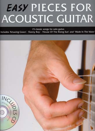 WISE PUBLICATIONS EASY PIECES FOR ACOUSTIC GUITAR + CD