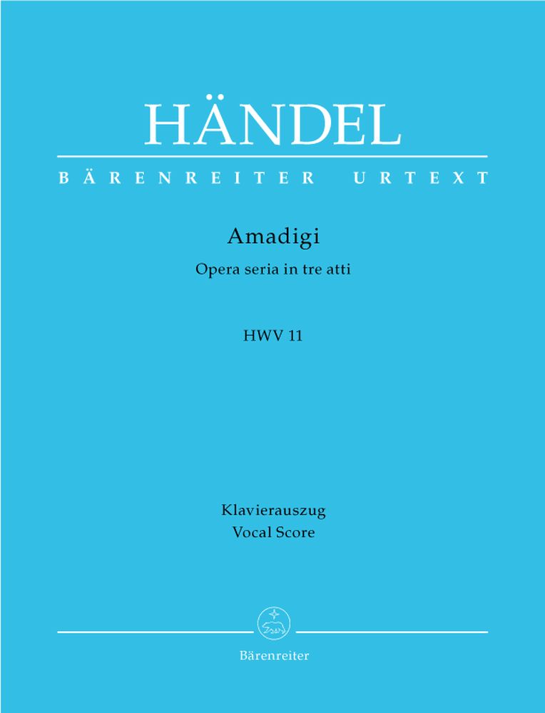 BARENREITER HAENDEL G.F. - AMADIGI HWV 11 - VOCAL SCORE