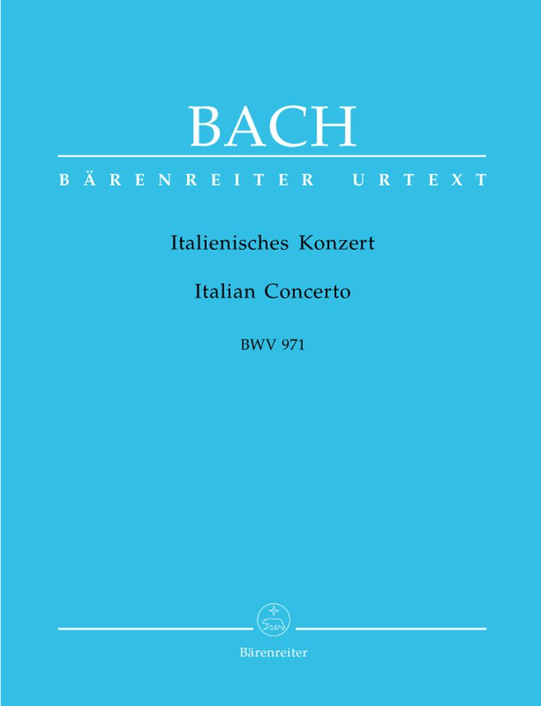 BARENREITER BACH J.S. - ITALIAN CONCERTO IN F MAJOR BWV 971 - HARPSICHORD