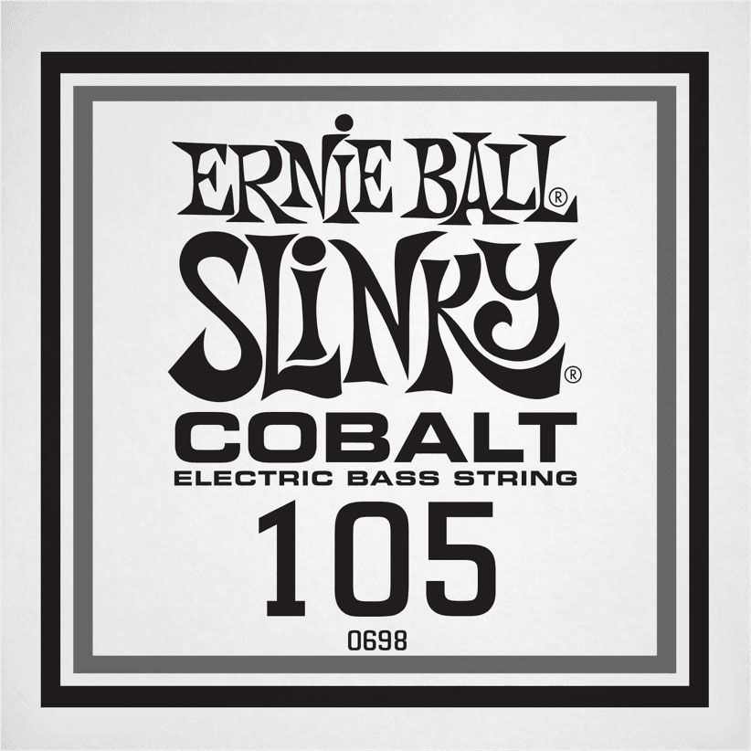 ERNIE BALL .105 COBALT WOUND ELECTRIC BASS STRING SINGLE