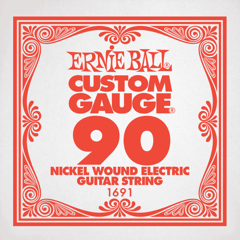 ERNIE BALL .090 NICKEL WOUND ELECTRIC GUITAR STRINGS