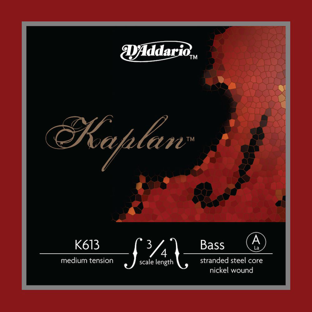 D'ADDARIO AND CO STRING ONLY (A) FOR DOUBLE BASS KAPLAN HANDLE 3/4 TENSION MEDIUM