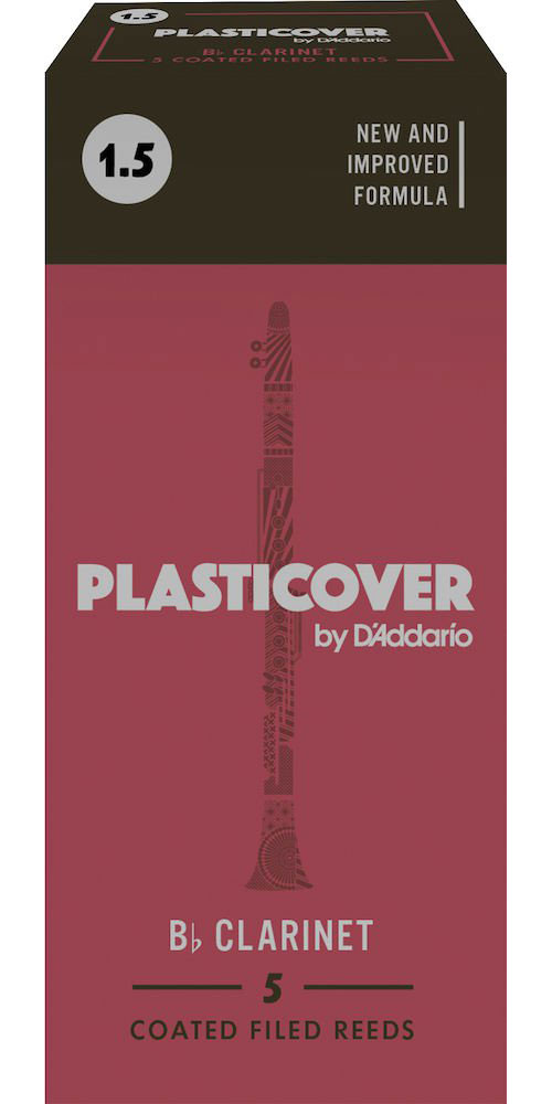 D'ADDARIO - RICO RICO PLASTICOVER BB CLARINET REEDS 1.5 