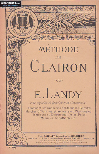 COMBRE LANDY E. - METHODE DE CLAIRON 
