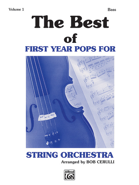 ALFRED PUBLISHING BEST OF FIRST YEAR POPS-BASS - SYMPHONIC WIND BAND