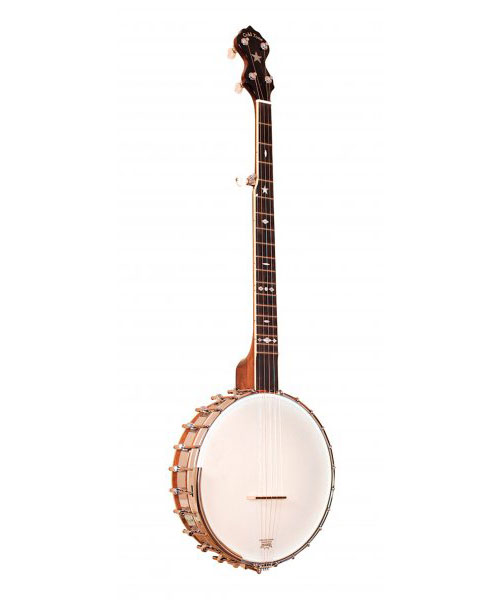 GOLD TONE OLD-TIME TUBAPHONE-STYLE BANJO WITH HARD CASE
