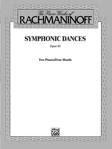 ALFRED PUBLISHING SYMPHONIC DANCES - PIANO DUET