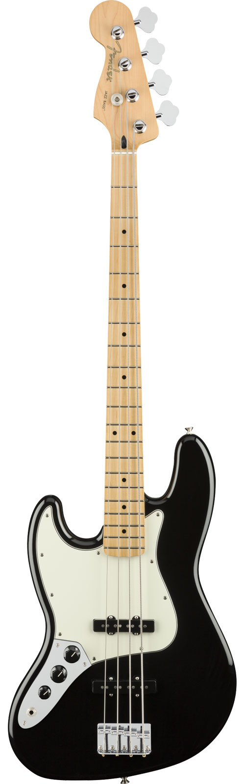 FENDER MEXICAN PLAYER JAZZ BASS LHED MN, BLACK
