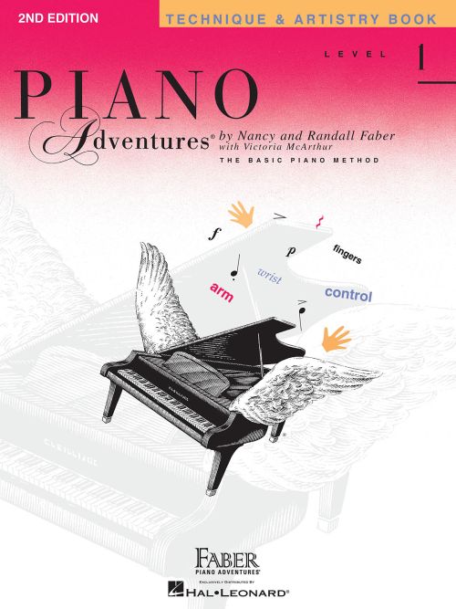 HAL LEONARD FABER NANCY & RANDALL - PIANO ADVENTURES TECHNIQUE & ARTISTRY BOOK LEVEL 1 