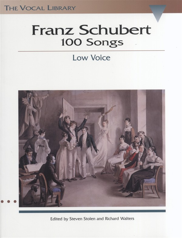 HAL LEONARD FRANZ SCHUBERT 100 SONGS LOW VOICE - LOW VOICE