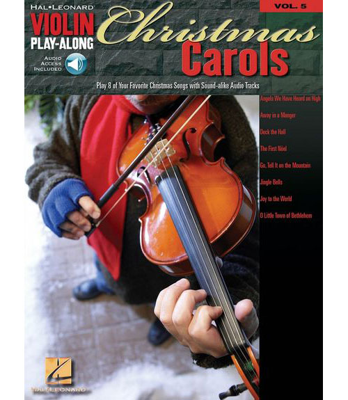 HAL LEONARD CHRISTMAS CAROLS - VIOLIN PLAY-ALONG VOLUME 5 - VIOLIN