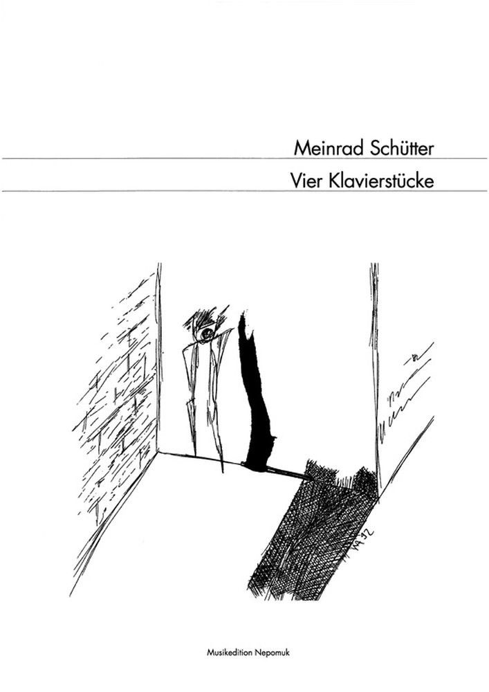 EDITION BREITKOPF SCHUTTER MEINRAD - VIER KLAVIERSTUCKE - PIANO