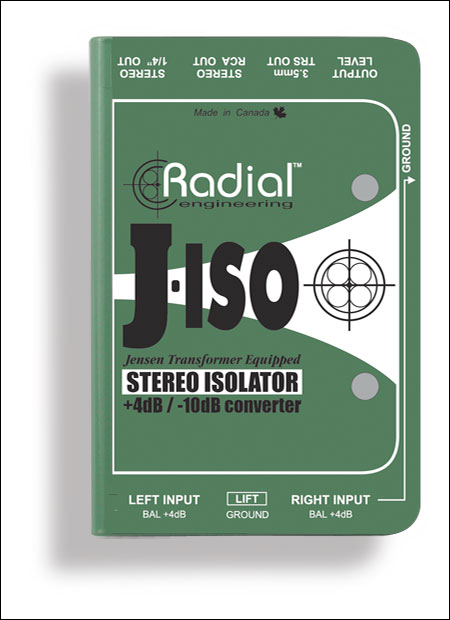 RADIAL J-ISO CONVERTISSEUR STEREO
