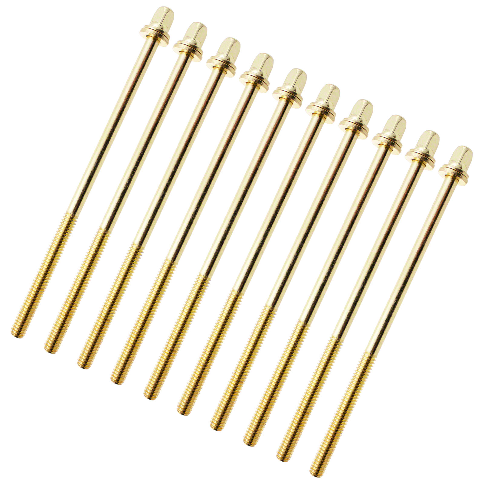 SPAREDRUM TRC-110W-BR - 110MM TENSION ROD BRASS WITH WASHER - 7/32