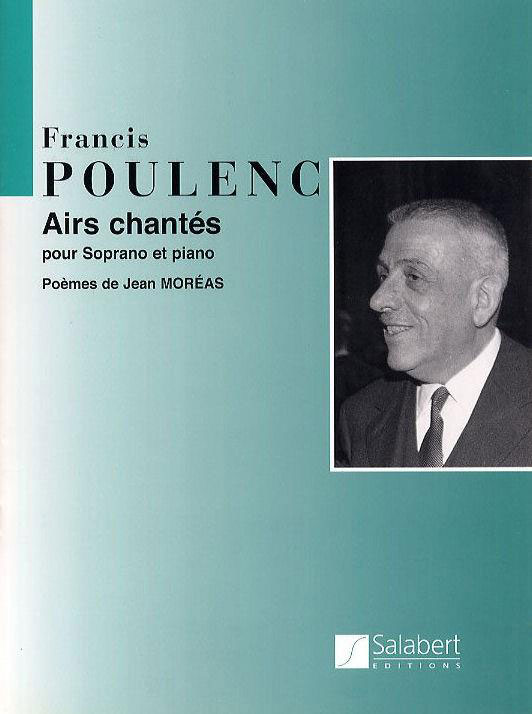 SALABERT POULENC F. - AIRS CHANTES - VOIX SOPRANO ET PIANO