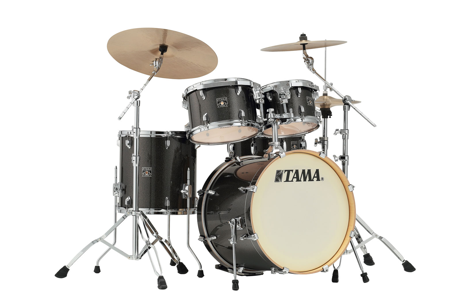 TAMA CK50RS-MGD - SUPERSTAR CLASSIC MAPLE (UNICOLOR WRAP) 20/10/12/14/14X5 MIDNIGHT GOLD SPARKLE 