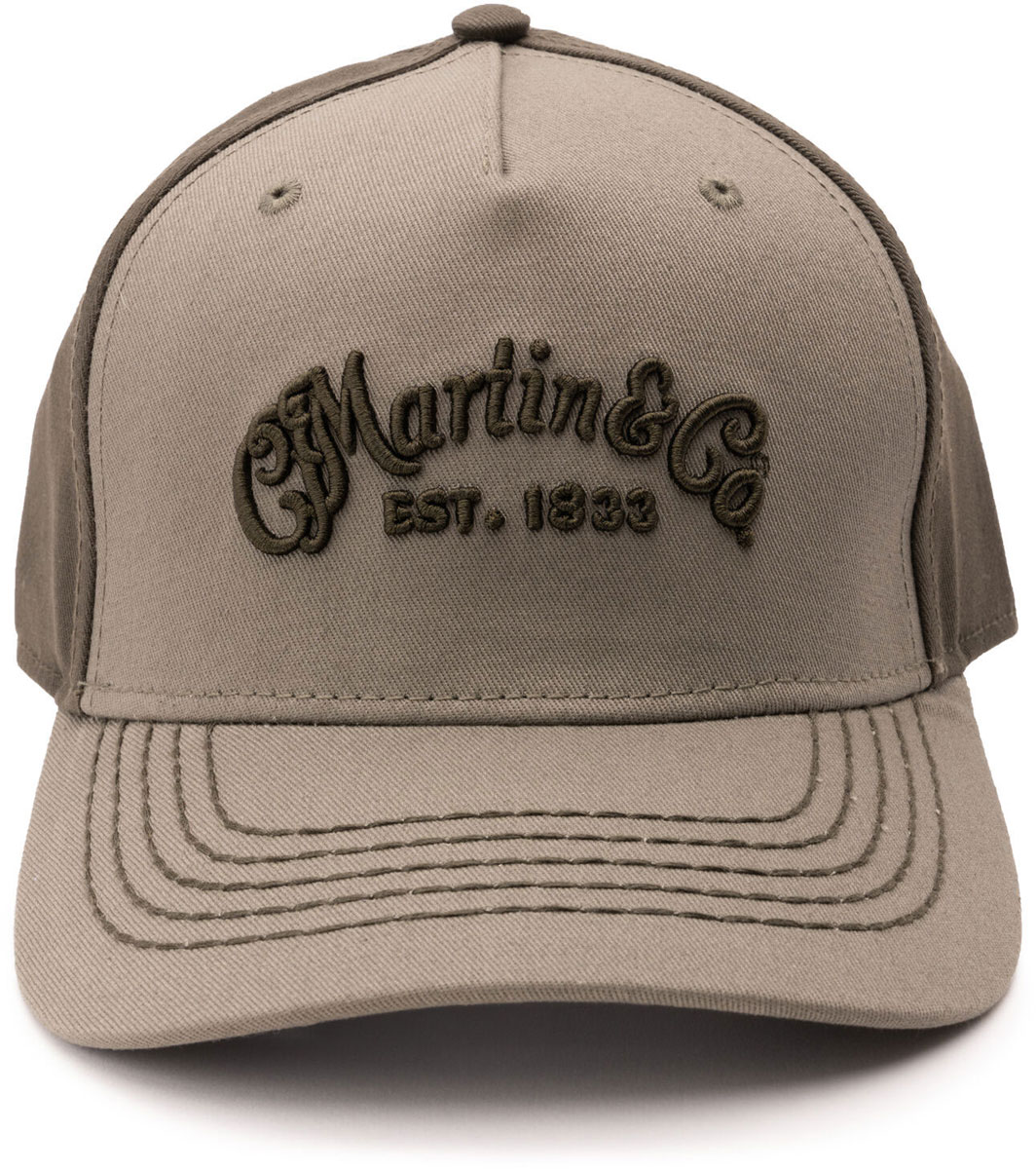 MARTIN & CO CAP,BALLCAP,1833/CFMLOGO,ARMY/OLIVE