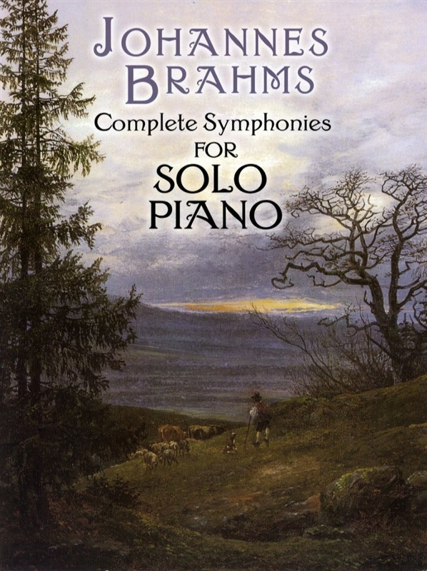 DOVER BRAHMS JOHANNES - COMPLETE SYMPHONIES - PIANO SOLO