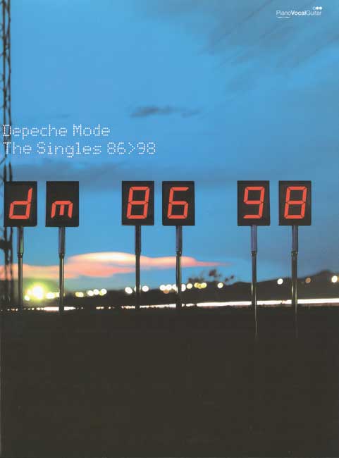 FABER MUSIC DEPECHE MODE - SINGLES 1986-1998, THE - PVG