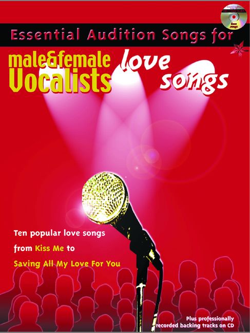 FABER MUSIC AUDITION SONGS - LOVE SONGS + CD - PVG