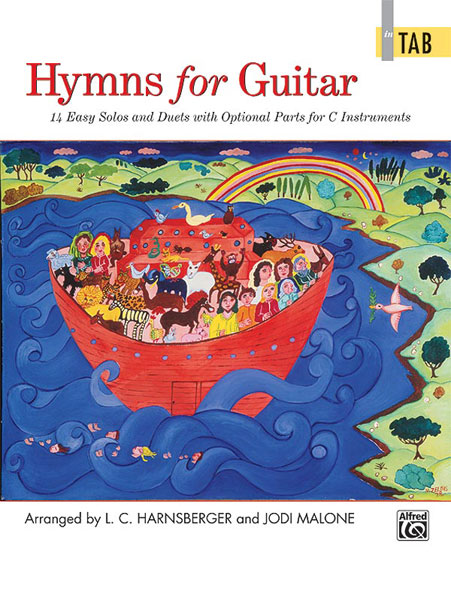 ALFRED PUBLISHING HARNSBERGER AND MALONE - HYMNS FOR GUITAR - GUITAR TAB