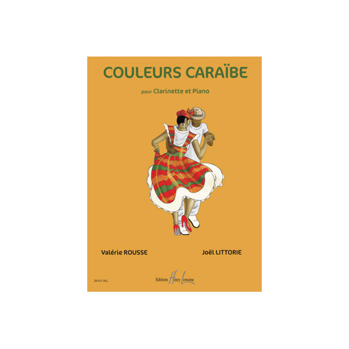 JOBERT ROUSSE VALERIE / LITTORIE JOEL - COULEURS CARAIBE - CLARINETTE ET PIANO