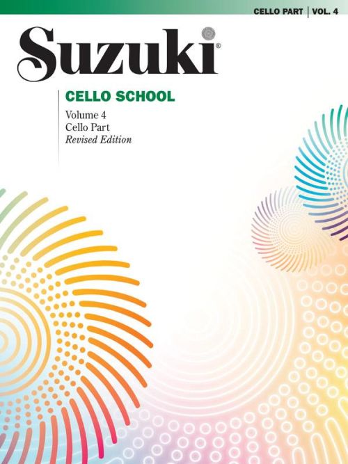 ALFRED PUBLISHING SUZUKI CELLO SCHOOL - CELLO PART - VOL. 4 (REVISED)