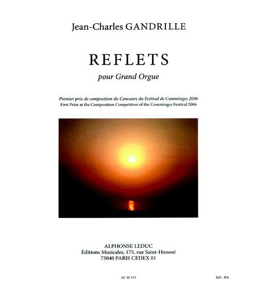 LEDUC GANDRILLE J.CH. - REFLETS - ORGUE