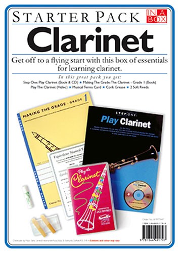 WISE PUBLICATIONS IN A BOX STARTER PACK + CD - CLARINET