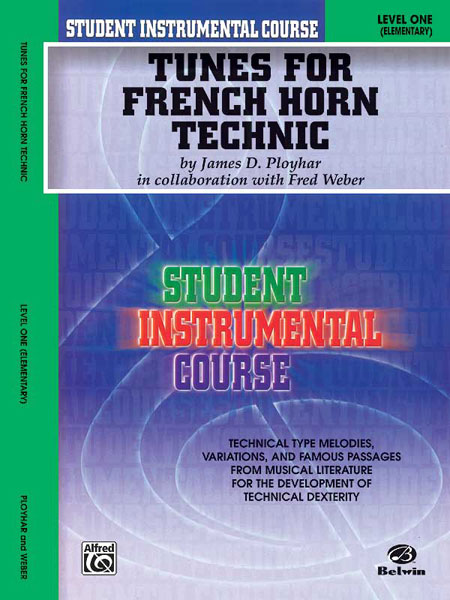 ALFRED PUBLISHING TUNES FOR TECHNIC - FRENCH HORN 1