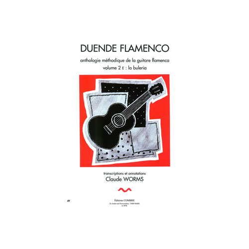 COMBRE WORMS CLAUDE - DUENDE FLAMENCO VOL.2E - BULERIA - GUITARE FLAMENCA