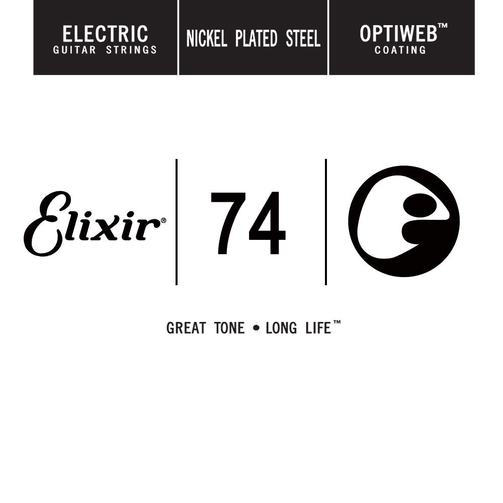 ELIXIR ELECTRIC STRING OPTIWEB 074