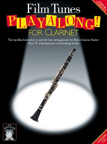 CHESTER MUSIC APPLAUSE FILM TUNES PLAYALONG FOR + CD - CLARINET