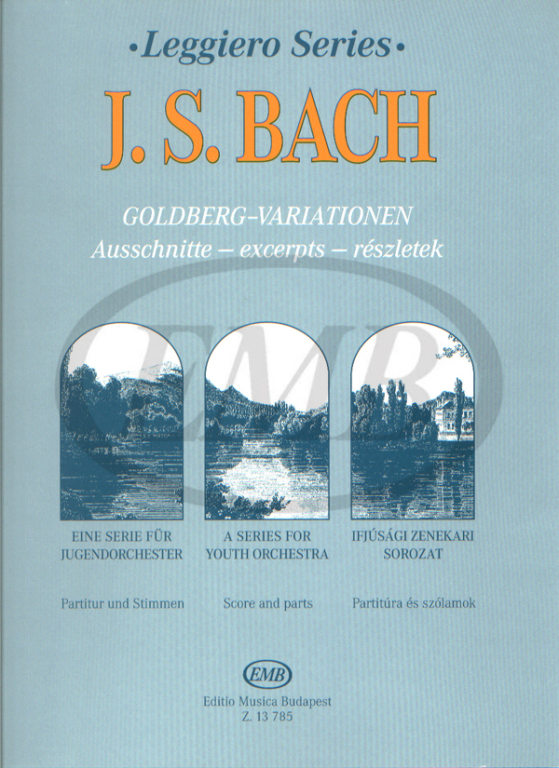 EMB (EDITIO MUSICA BUDAPEST) BACH J.S. - VARIAZIONI GOLDBERG - YOUTH ORCHESTRA