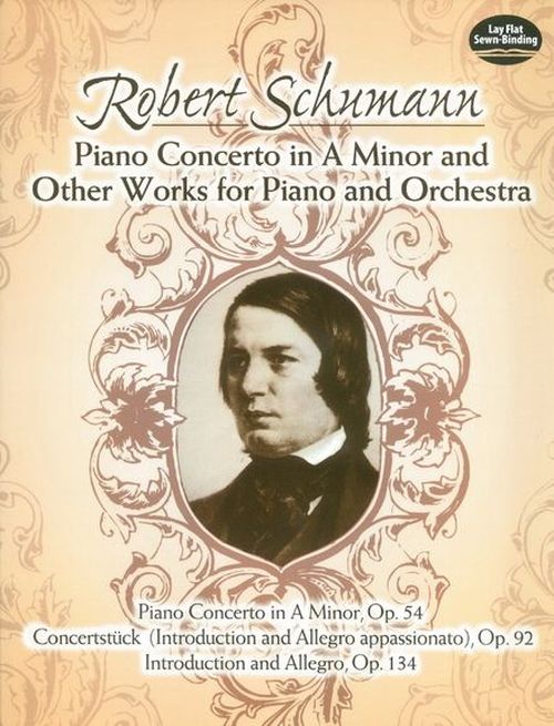 DOVER SCHUMANN R. - GREAT WORKS FOR PIANO AND ORCHESTRA