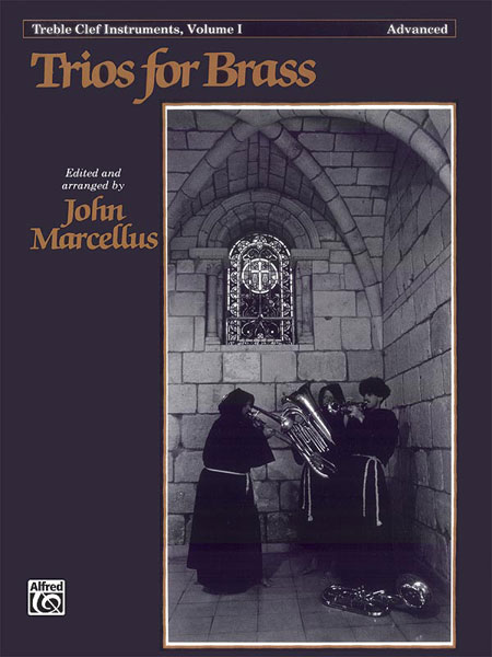 ALFRED PUBLISHING MARCELLUS - TRIOS FOR BRASS VOL 1 ADVANCED - TREBLE CLEF