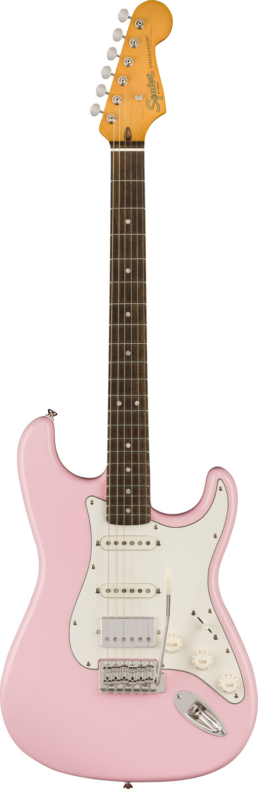 SQUIER STRATOCASTER HSS '60S CLASSIC VIBE FSR LRL SHELL PINK