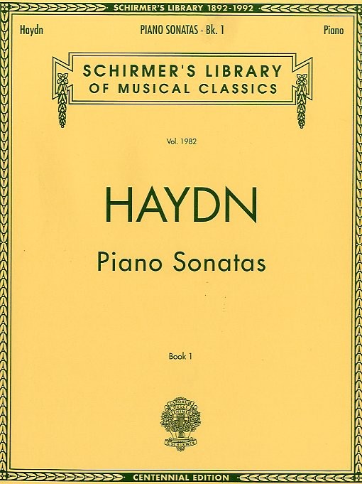 SCHIRMER FRANZ JOSEPH HAYDN - COMPLETE PIANO SONATAS BOOK 1 - PIANO SOLO