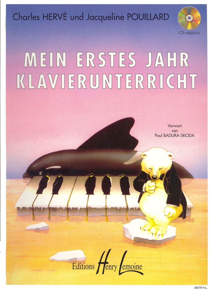 LEMOINE HERVE C./ POUILLARD J. - MEIN ERSTES JAHR KLAVIERUNTER - PIANO